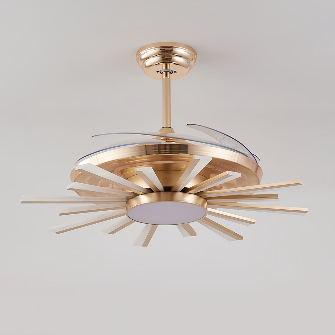 THORNBURY IRON MULTI-ARM CEILING LIGHT WITH INTEGRATED LAMPING