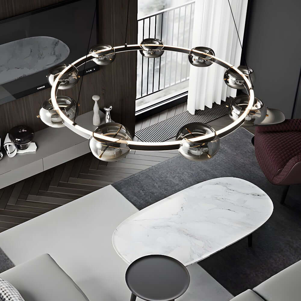 RAVENWOOD COPPER ORBITE CHANDELIER