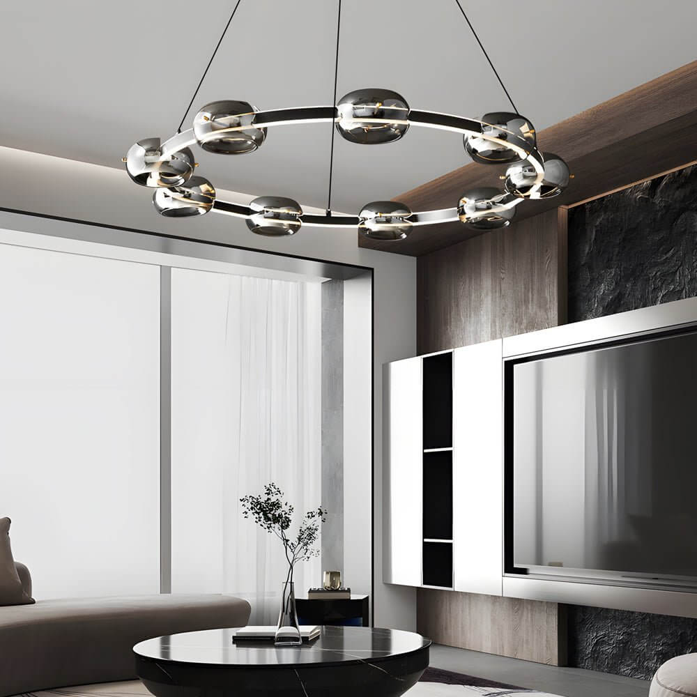 RAVENWOOD COPPER ORBITE CHANDELIER