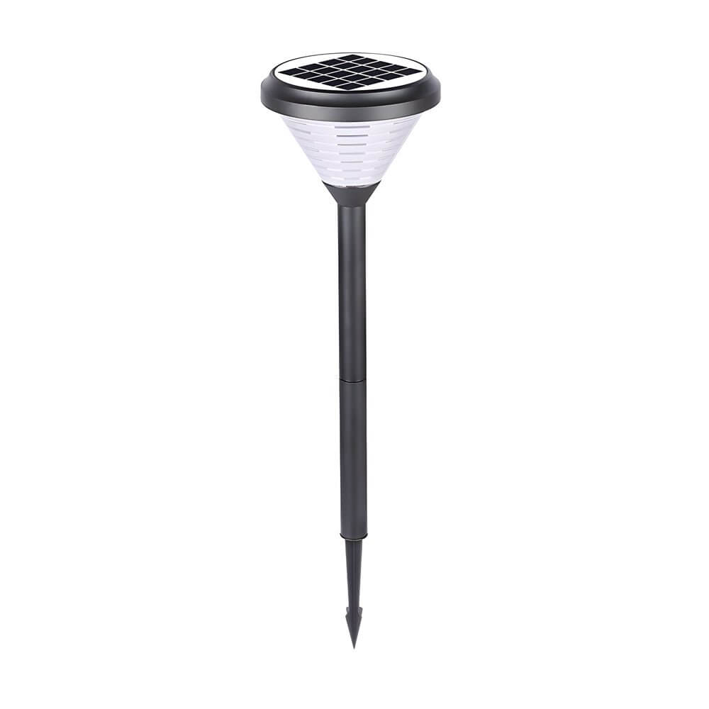 BLACKWATER SOLAR PATH LIGHTING PILLARS WITH FROSTED GLASS SHADE, 27.6 INCHES HIGH