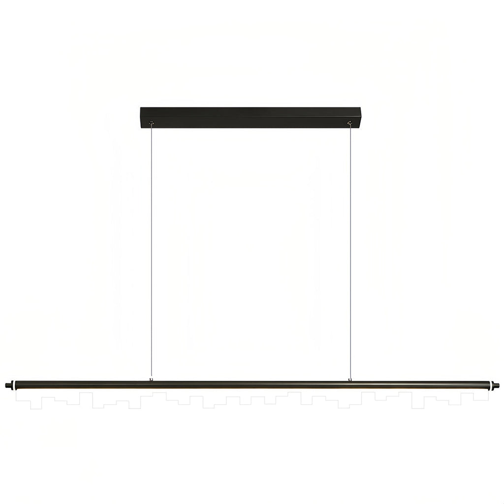 RAVENHALL BLACK METAL LINEAR CEILING LIGHT