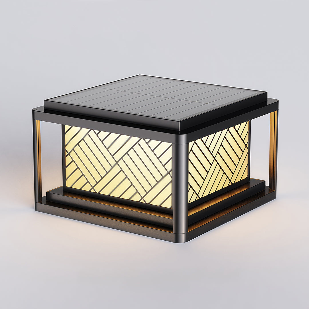 CHISWICK WEATHERPROOF GARDEN PILLAR LANTERN