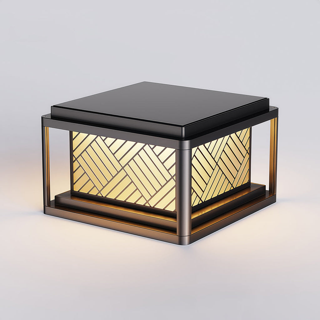 CHISWICK WEATHERPROOF GARDEN PILLAR LANTERN