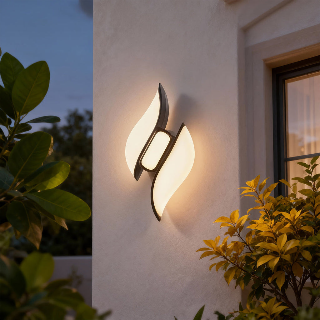 RAVENHALL MODERN OUTDOOR WALL LANTERN