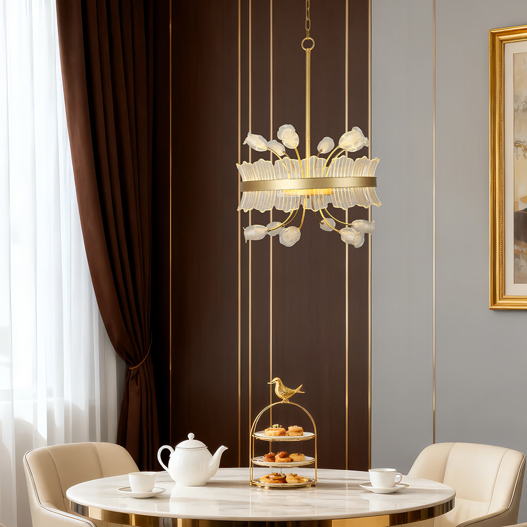 FLORENCE GARDENIA ADJUSTABLE CEILING SUSPENSION LIGHT