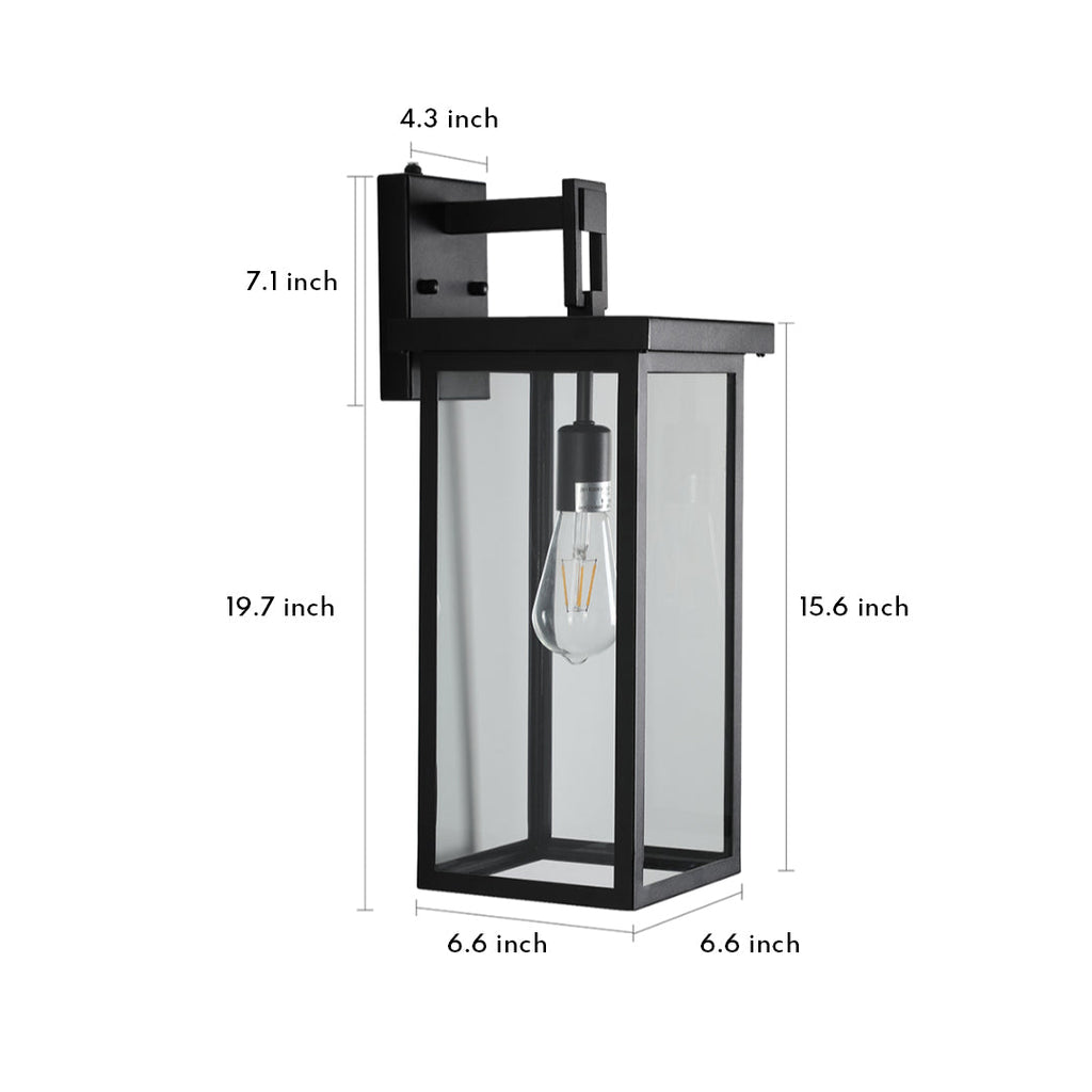 WINTHROP WEATHERPROOF COURTYARD WALL LANTERN