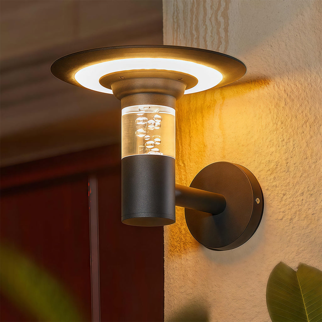 WINCHESTER SOLAR GARDEN WALL LANTERN - WEATHERPROOF OUTDOOR ILLUMINATION