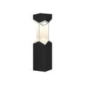 WINTHROP BLACK WEATHER-RESISTANT GARDEN BOLLARD LIGHT