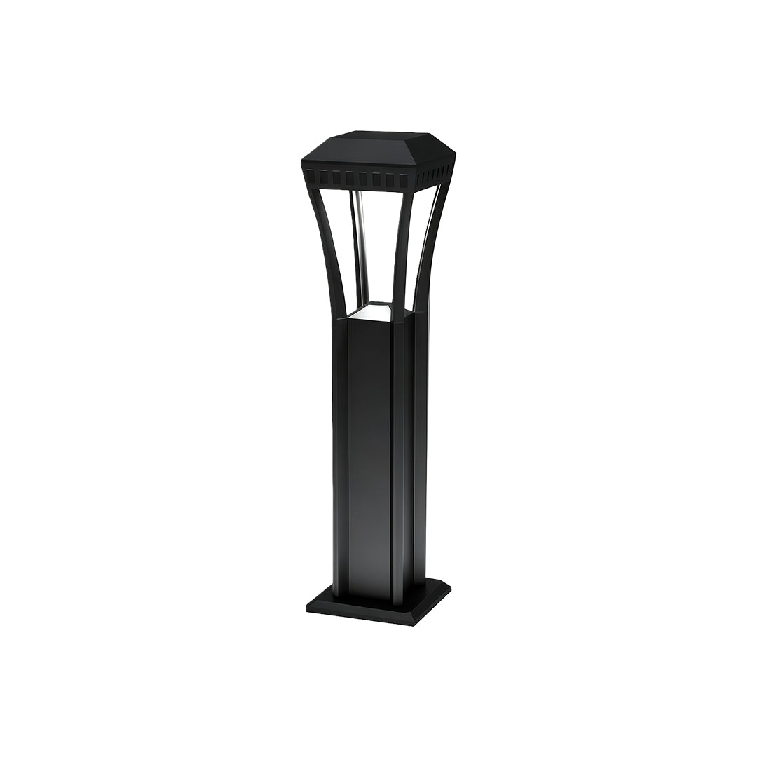 FARNWORTH GEOMETRIC OUTDOOR BOLLARD LUMINAIRE