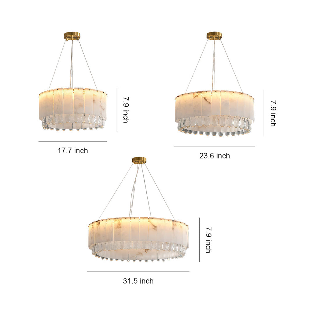 WINDSOR CLOUDSTONE BRASS CEILING LANTERN