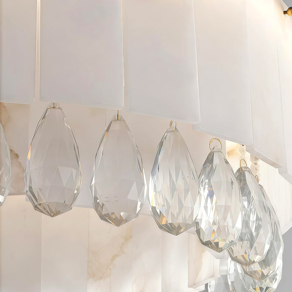 WINDSOR CLOUDSTONE BRASS CEILING LANTERN