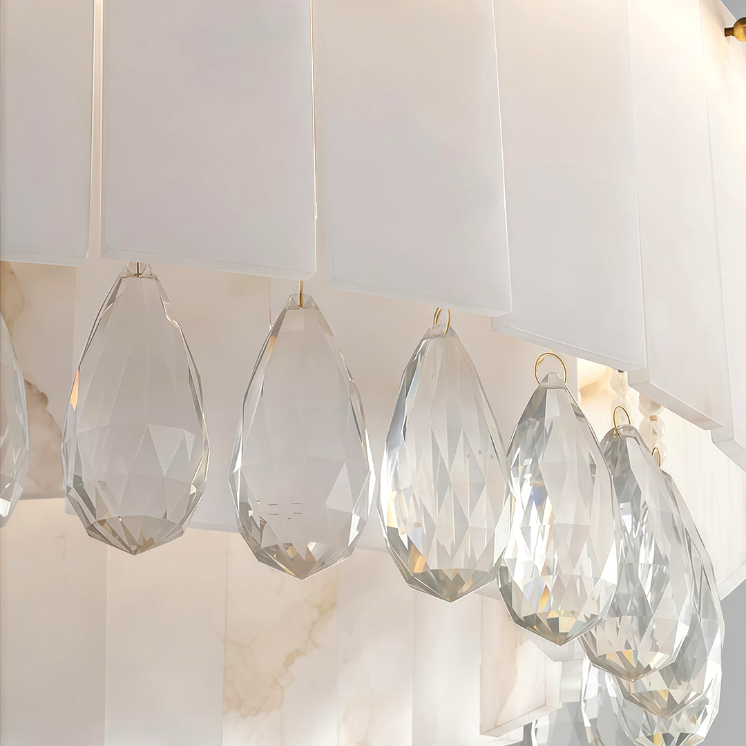WINDSOR CLOUDSTONE BRASS CEILING LANTERN