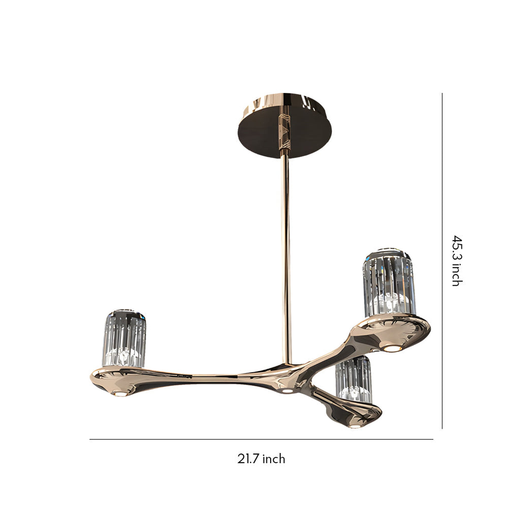 BRYNMAWR CRYSTAL SPHERE CEILING LANTERN