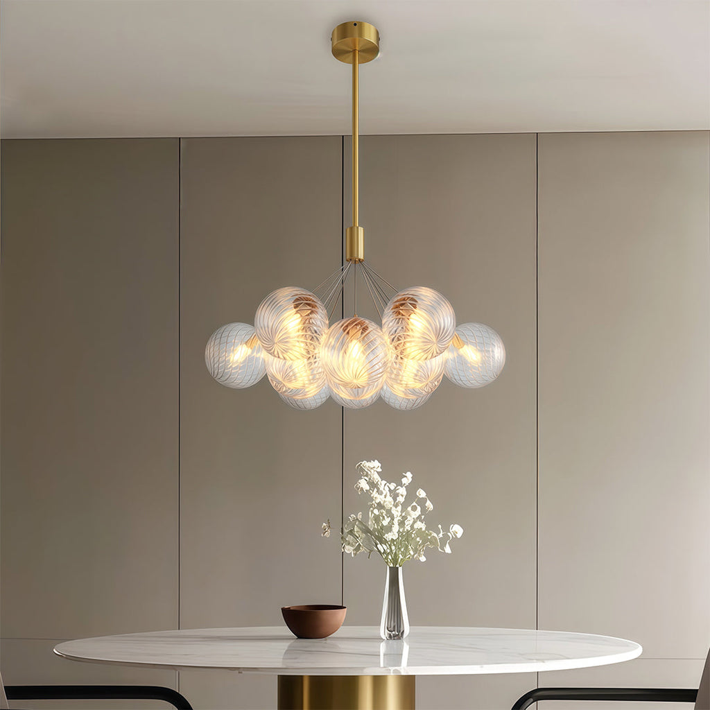 WINTHROP COPPER BUBBLE CEILING LUMINAIRE