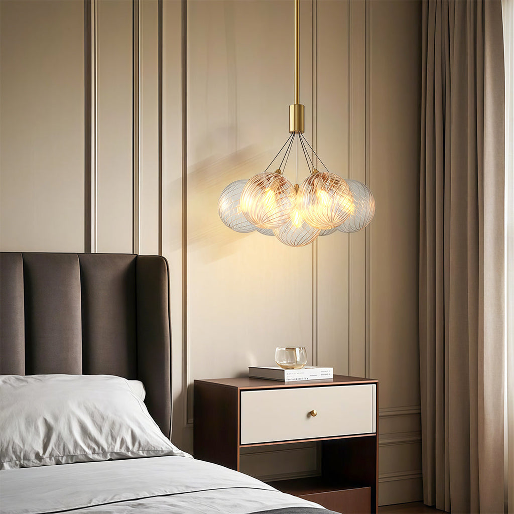 WINTHROP COPPER BUBBLE CEILING LUMINAIRE