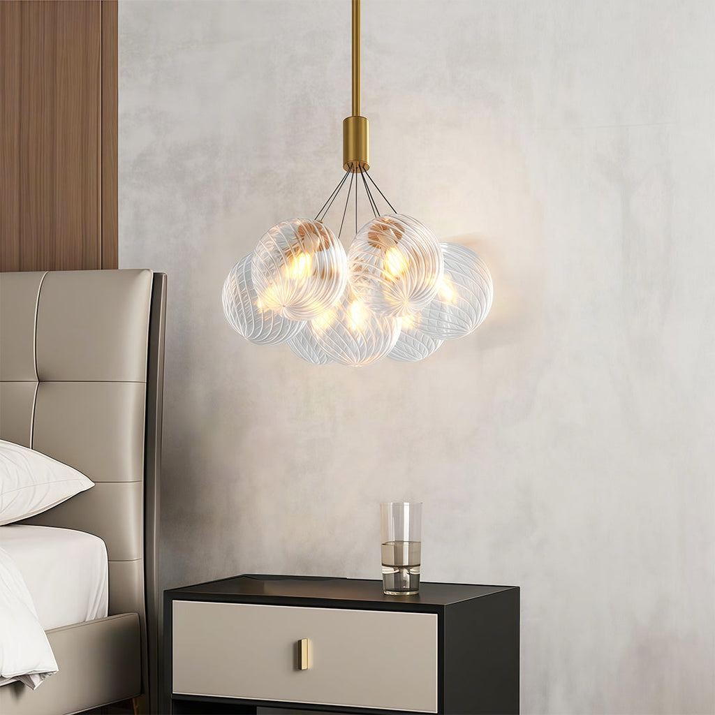 WINTHROP COPPER BUBBLE CEILING LUMINAIRE