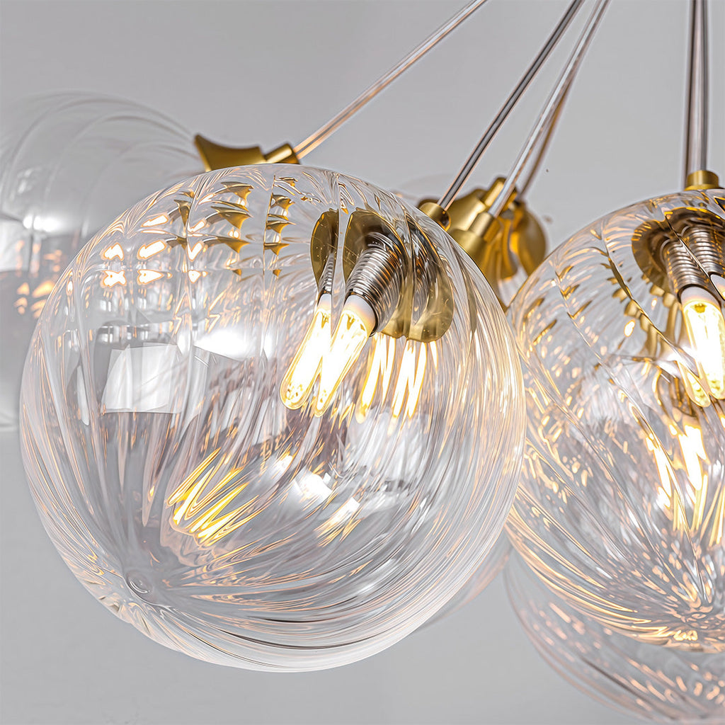 WINTHROP COPPER BUBBLE CEILING LUMINAIRE