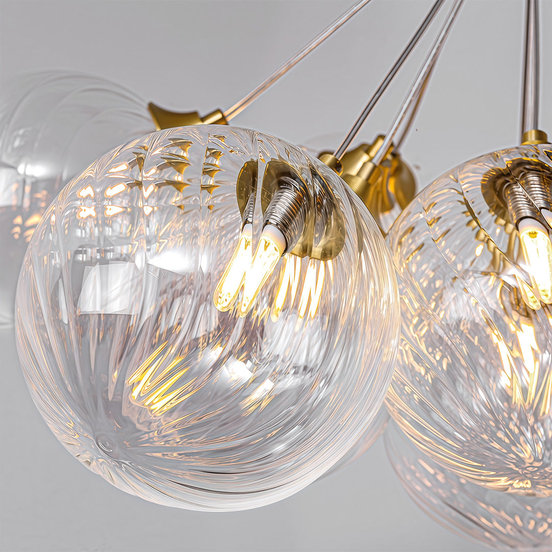 WINTHROP COPPER BUBBLE CEILING LUMINAIRE