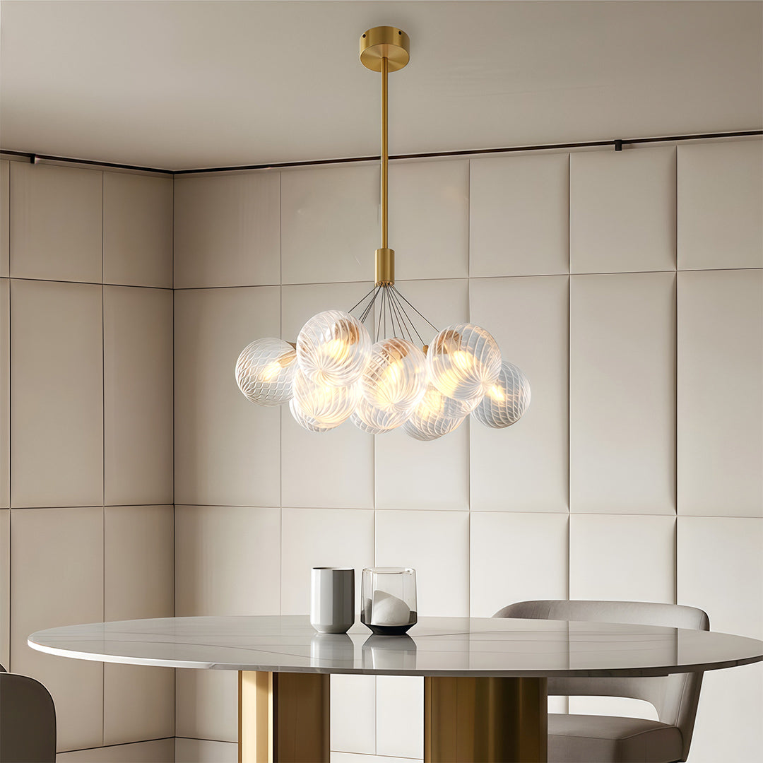 WINTHROP COPPER BUBBLE CEILING LUMINAIRE