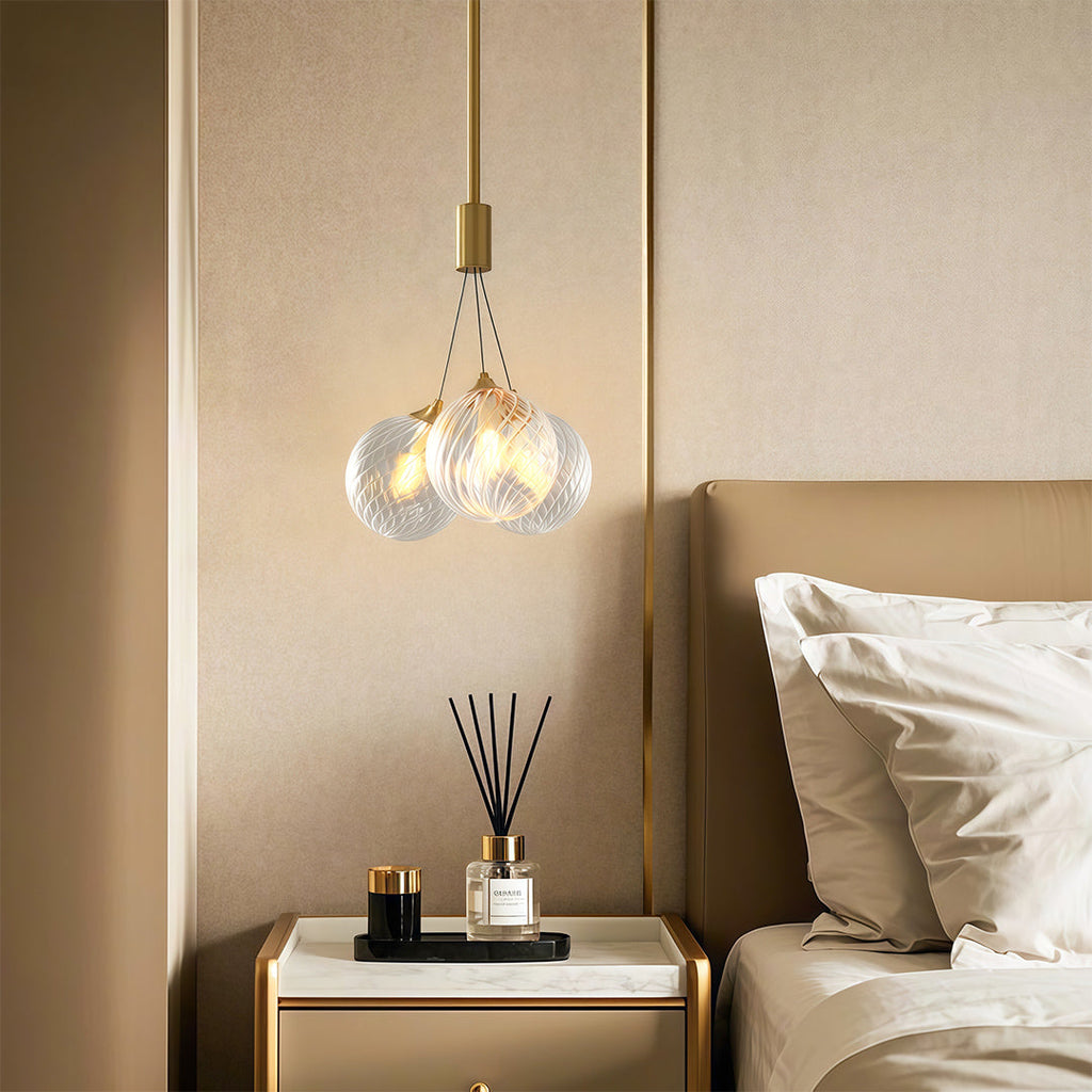 WINTHROP COPPER BUBBLE CEILING LUMINAIRE