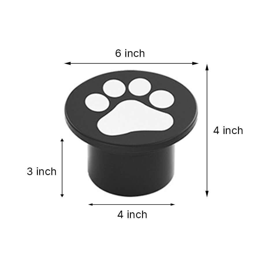 WHITBY PAW PRINT LED GARDEN SPOTLIGHTS FOR OUTDOOR SPACES