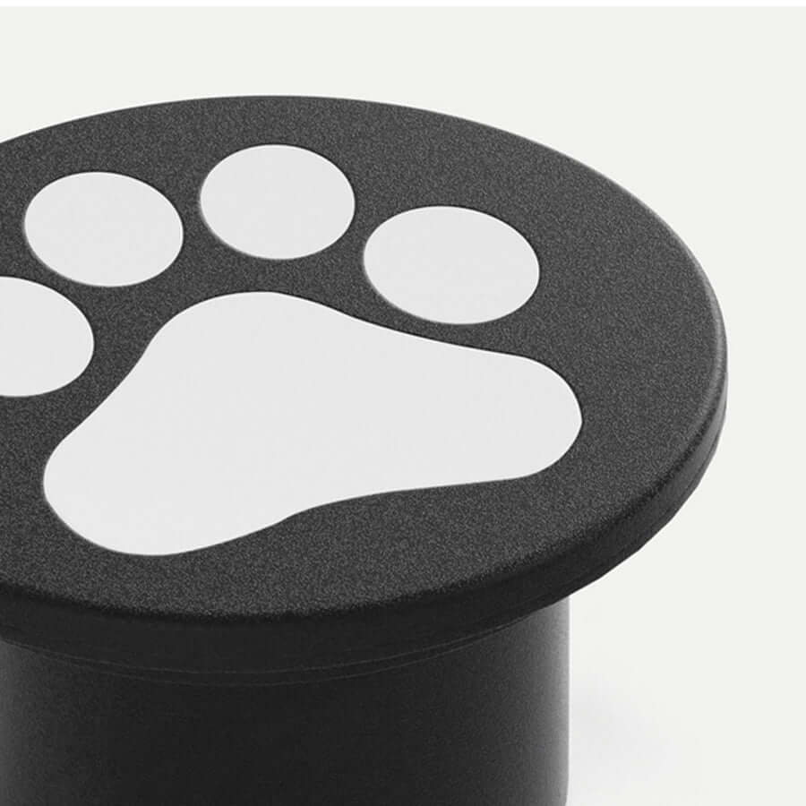 WHITBY PAW PRINT LED GARDEN SPOTLIGHTS FOR OUTDOOR SPACES