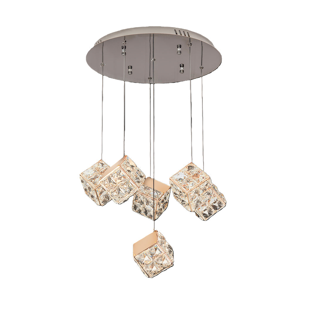 WINTHORPE CRYSTAL PUZZLE CEILING LANTERN