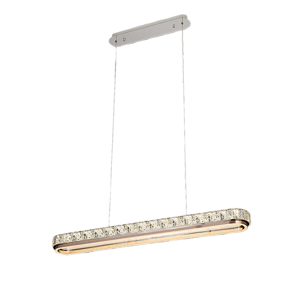 WINDSOR CRYSTAL STRAND LINEAR PENDANT LIGHT