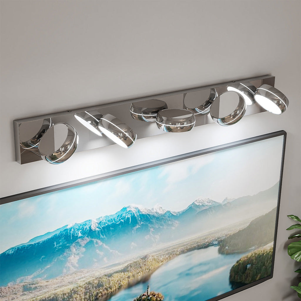 WINDSOR ALUMINUM REFLECTIVE VANITY ILLUMINATOR