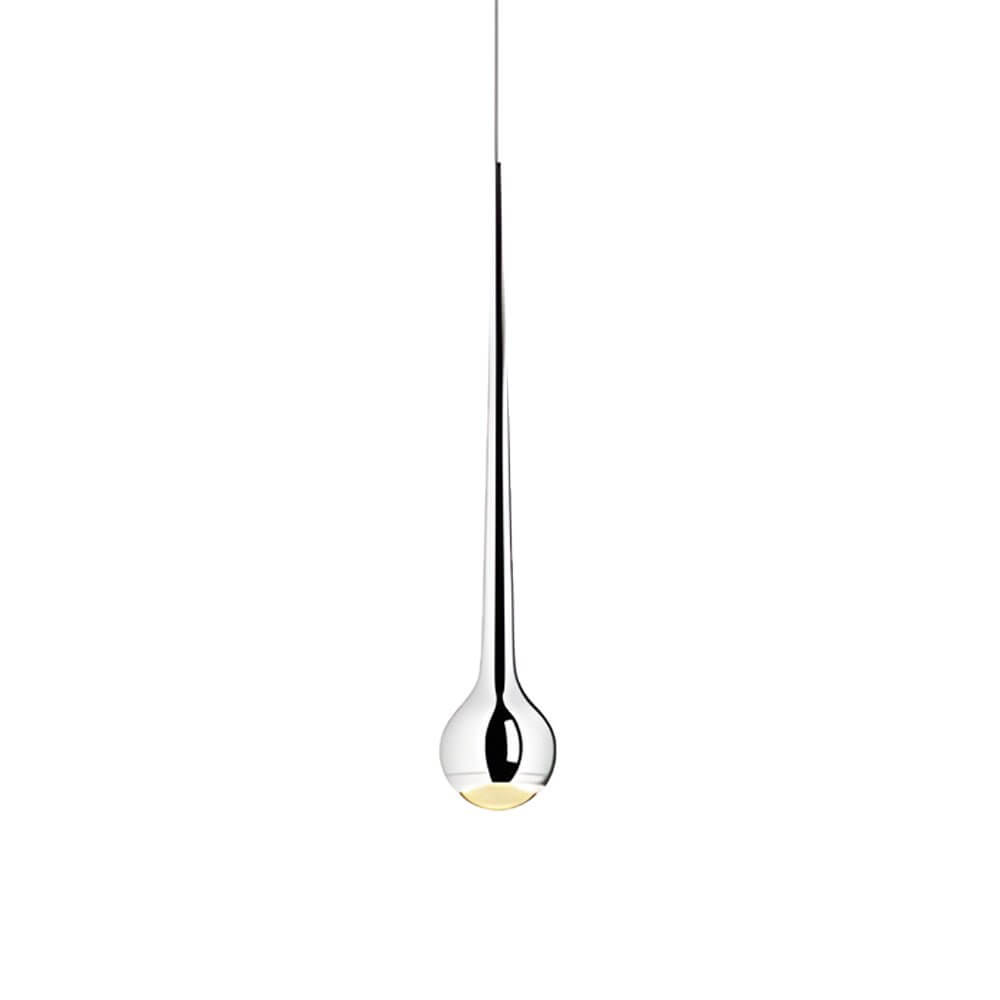 WINDSOR DROPLET POLISHED METAL LED PENDANT