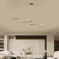 RAVENHURST MODERN CIRCULAR C-SHAPE SUSPENSION LIGHTING