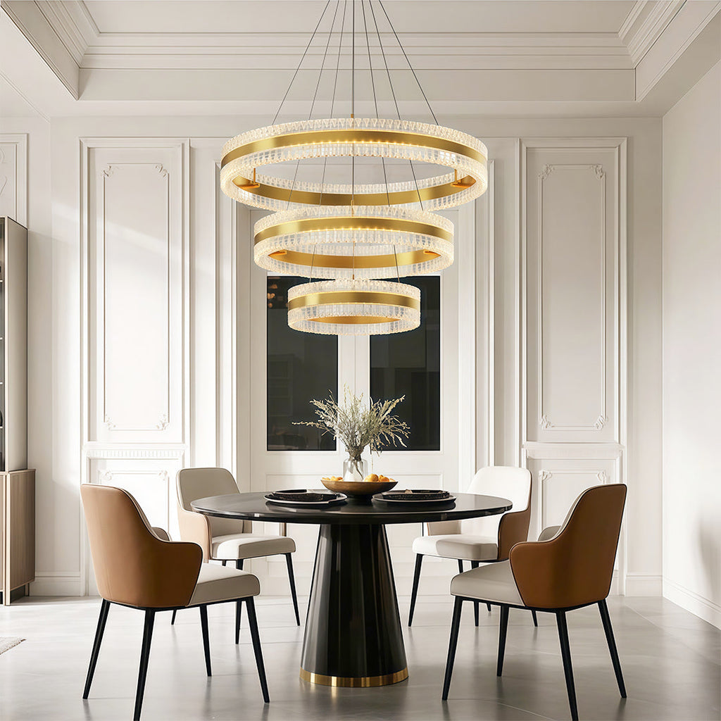 WINTHORPE CIRCULAR LUMINAIRE, MODERN MINIMALIST CEILING LIGHT