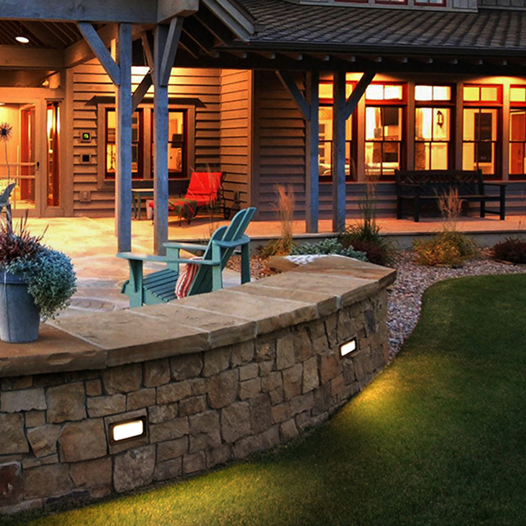FENWICK GLOW RECESSED OUTDOOR STEP LIGHTING