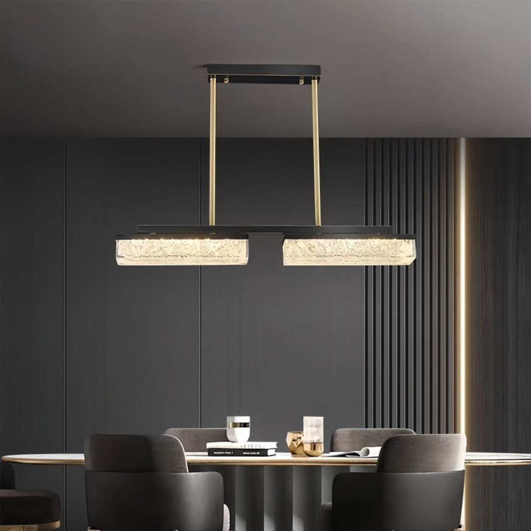 DEVERA COPPER TRIO TEMPERATURE ISLAND PENDANT LIGHT
