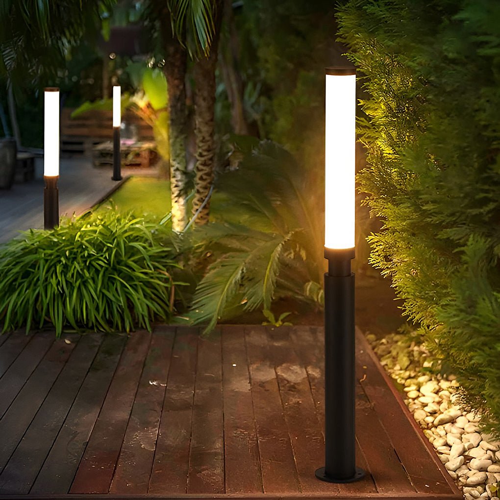 WINDSOR GLOW LED PATHWAY BOLLARD LIGHTS - Waterproof Modern Outdoor Illumination