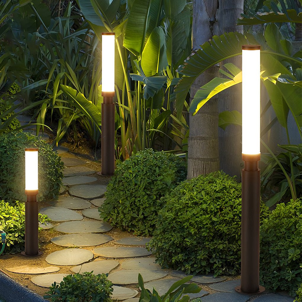WINDSOR GLOW LED PATHWAY BOLLARD LIGHTS - Waterproof Modern Outdoor Illumination