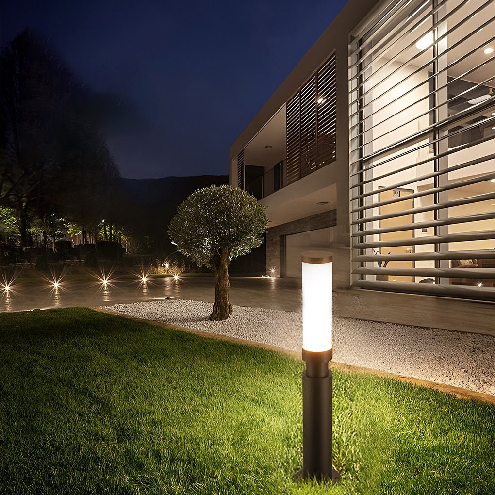 WINDSOR GLOW LED PATHWAY BOLLARD LIGHTS - Waterproof Modern Outdoor Illumination