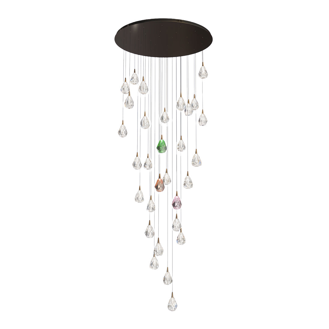 WINTHROP CRYSTAL STAIRCASE LUMINAIRE