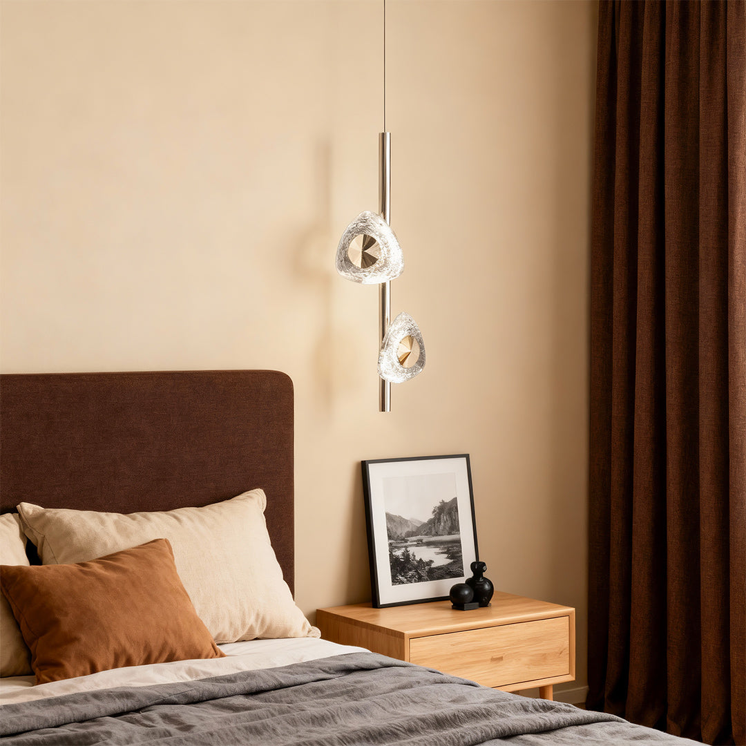 WINTHORPE CRYSTAL DROPLET CEILING LANTERN