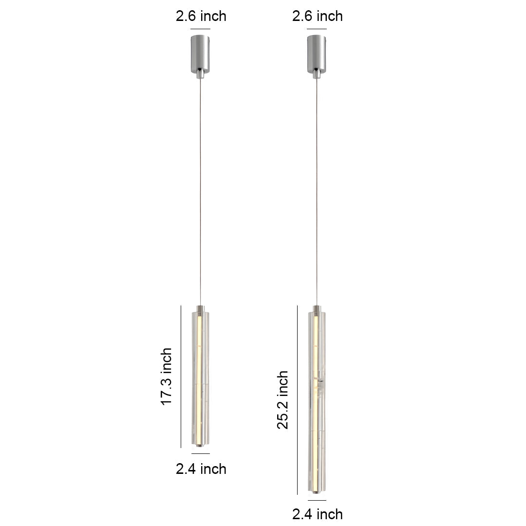 WINTHROP CRYSTAL STRAND LINEAR CEILING LUMINAIRE