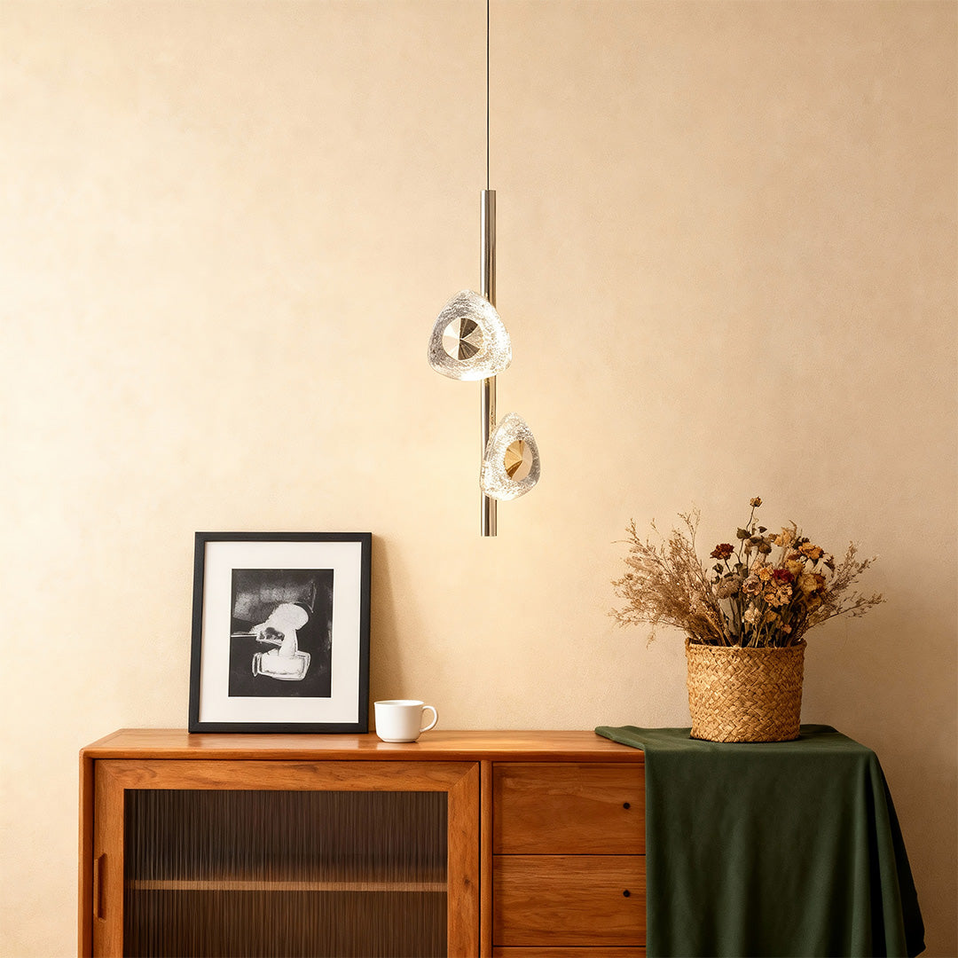 WINTHORPE CRYSTAL DROPLET CEILING LANTERN