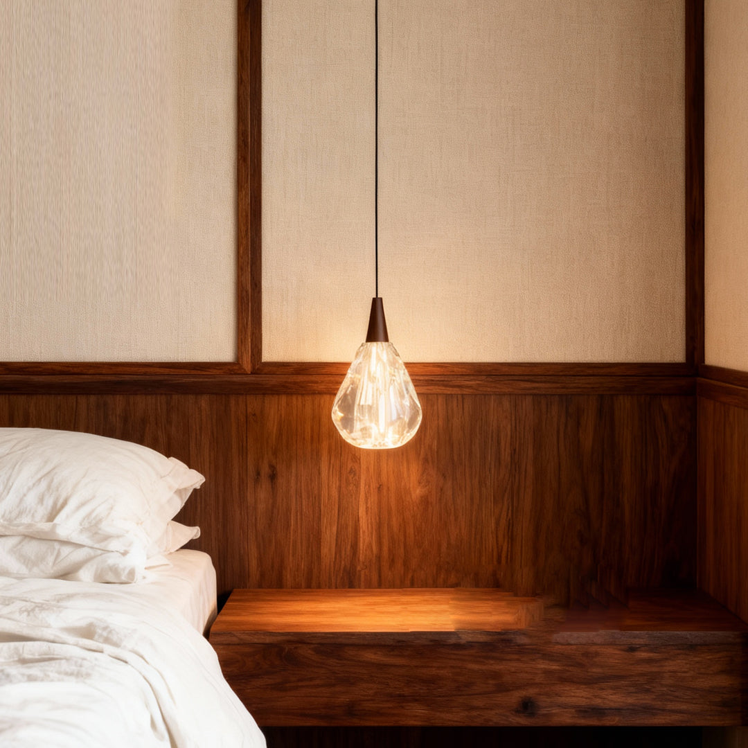 WINTHORPE CRYSTAL DROP PENDANT LIGHT
