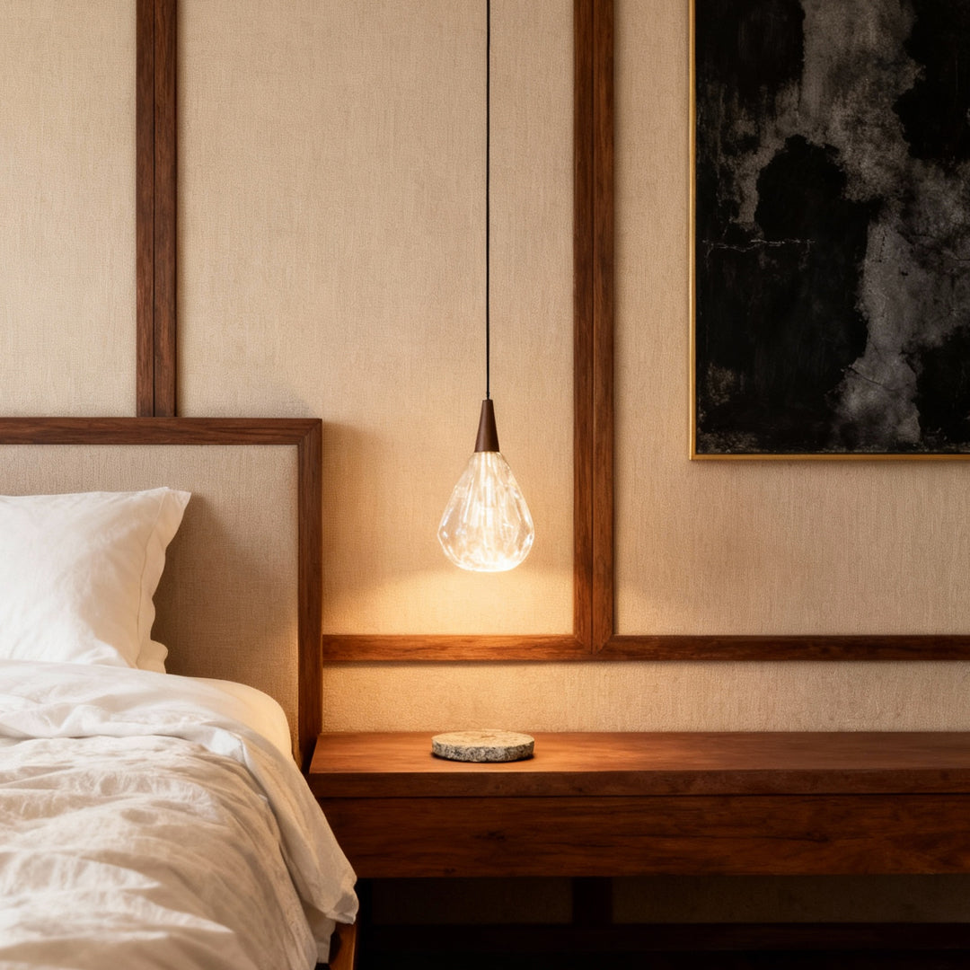 WINTHORPE CRYSTAL DROP PENDANT LIGHT