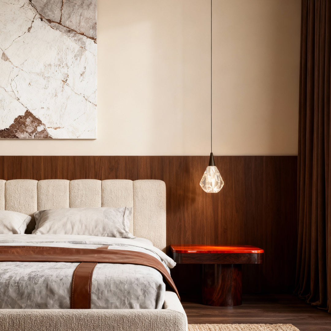 WINTHORPE CRYSTAL DROP PENDANT LIGHT