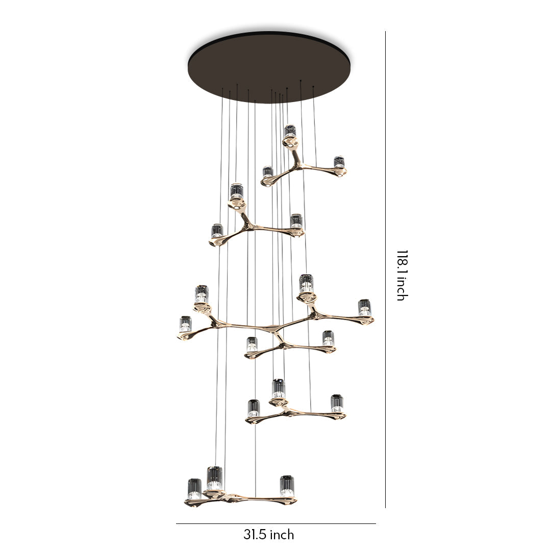 WINDSOR CRYSTAL ASCENT CEILING LANTERN