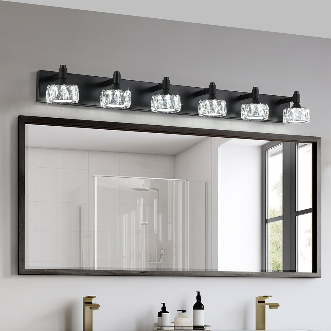 BRIDGEMAN CRYSTAL GLOBE VANITY LANTERN