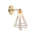 WINTHORPE CRYSTAL LUXE COPPER WALL SCONCE