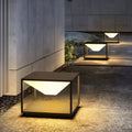 WINTHROP SQUARE STAINLESS STEEL OUTDOOR LANTERN