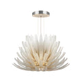 WINTHORPE STAINLESS STEEL CRYSTAL CEILING LANTERN