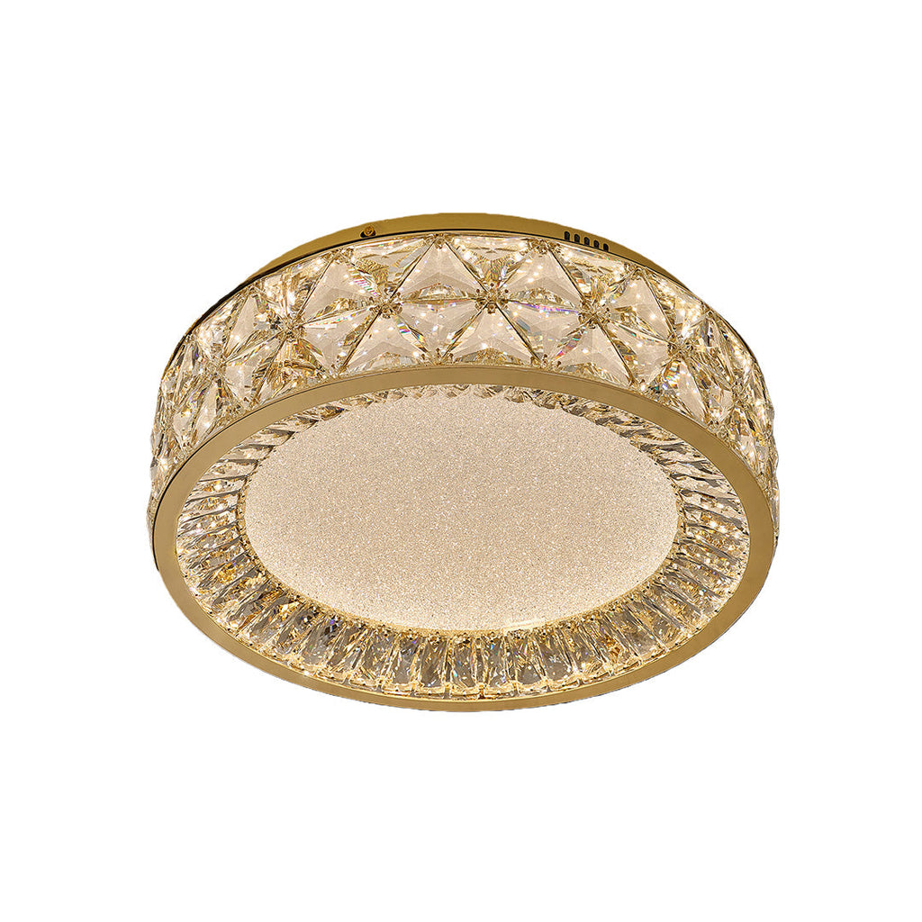 WINDSOR CRYSTAL FRESCO FLUSH LIGHT